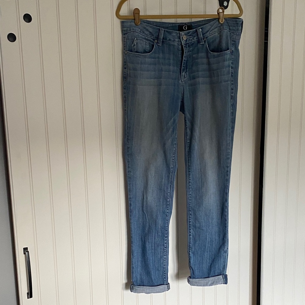 G by Giuliana  Straight-Leg Jeans